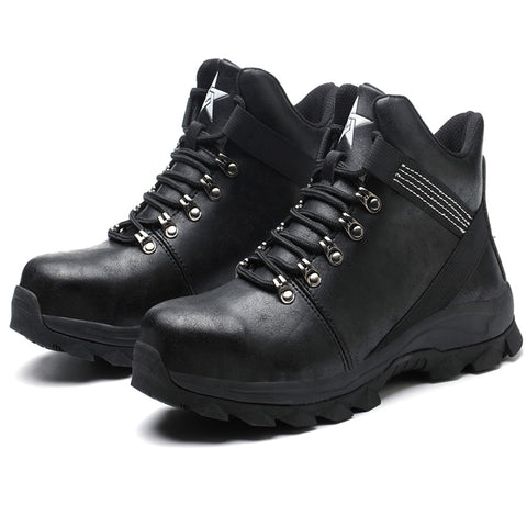 Anti Smashing And Anti Piercing Fashion High Top Work Boots